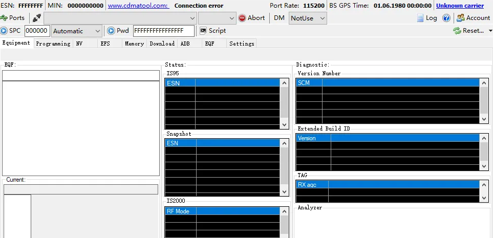 图片[1]-高通芯片基带相关的软件 QPST QXDM DFS等等高通基带所有参数步骤说明全参数教学